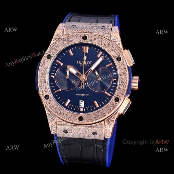 Men Hublot Classic Fusion Chronograph 42mm Black Dial Replica Watch Men Hublot Classic Fusion Chronograph 42mm Black Dial Replica Watch