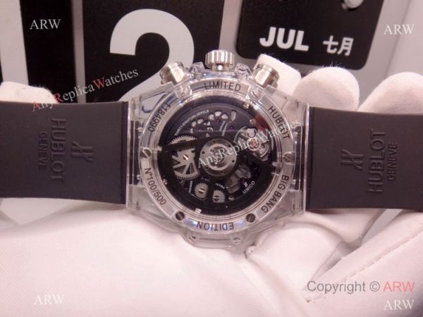 Hublot Sapphire Big Bang Chronograph Replica Watch 45mm Hublot Sapphire Big Bang Chronograph Replica Watch 45mm