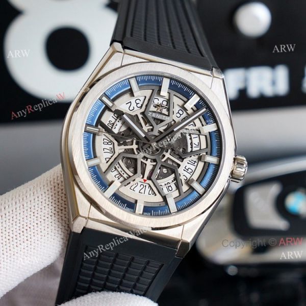 Best Zenith Defy Classic Skeleton Dial Black Rubber Strap 41mm High Copy Watch Swiss Grade Best Zenith Defy Classic Skeleton Dial Black Rubber Strap 41mm High Copy Watch Swiss Grade
