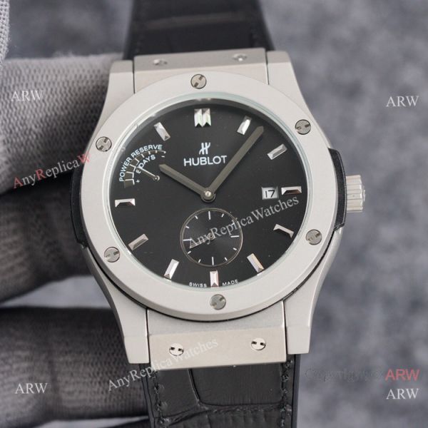 2021 Replica Hublot Classic Fusion 42mm Black Dial Rubber Strap Watches 2021 Replica Hublot Classic Fusion 42mm Black Dial Rubber Strap Watches
