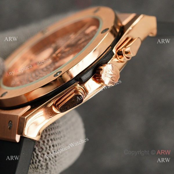 Knockoff Hublot Classic Fusion Diamond Face Rose Gold Watch 43mm Knockoff Hublot Classic Fusion Diamond Face Rose Gold Watch 43mm