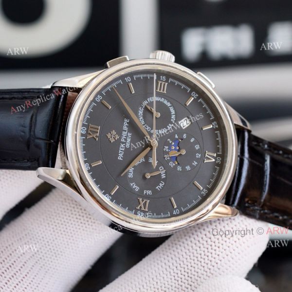 New Patek Philippe Grand Complications Moonwatch Black Dial 42mm Swiss Replica New Patek Philippe Grand Complications Moonwatch Black Dial 42mm Swiss Replica