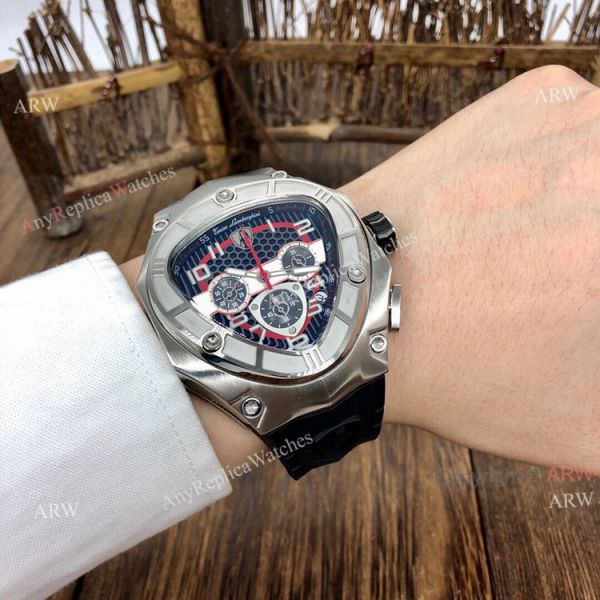Replica Lamborghini 124bbr Spyder Quartz Watch 47mm Black Rubber Band Replica Lamborghini 124bbr Spyder Quartz Watch 47mm Black Rubber Band