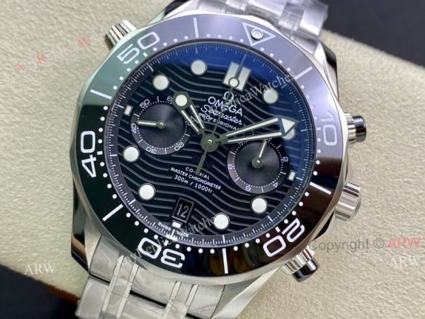 New Black Dial Omega Seamaster OMF Factory Replica Watches Clone Omega 9900 For Men New Black Dial Omega Seamaster OMF Factory Replica Watches Clone Omega 9900 For Men