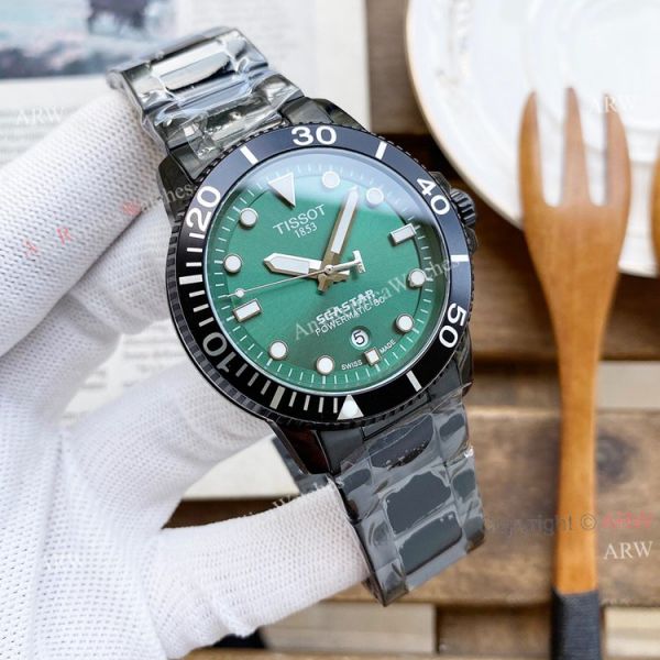 Buy High Quality Replica Tissot Seastar All Black Watch 45mm For Men Buy High Quality Replica Tissot Seastar All Black Watch 45mm For Men