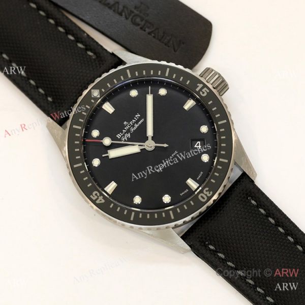 Swiss Grade Replica Blancpain Fifty Fathoms Bathyscaphe GF 1-1 Cal.1315 Watch Black Ceramic Swiss Grade Replica Blancpain Fifty Fathoms Bathyscaphe GF 1-1 Cal.1315 Watch Black Ceramic