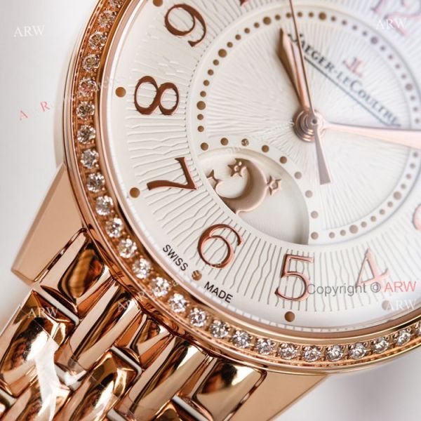 GF Factory Jaeger-Lecoultre Rendez-Vous Rose Gold Moonwatch 34mm Replica GF Factory Jaeger-Lecoultre Rendez-Vous Rose Gold Moonwatch 34mm Replica