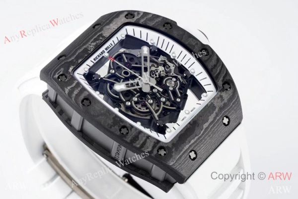 ZF Favtory Richard Mille RM055 Bubba Watson NTPT CarbonWhite Men Watch ZF Favtory Richard Mille RM055 Bubba Watson NTPT CarbonWhite Men Watch