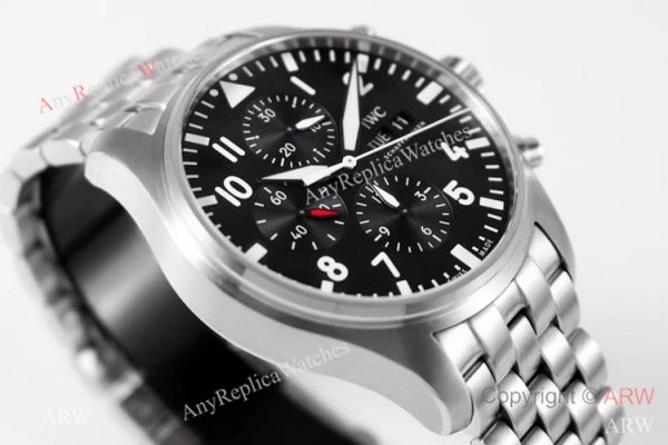 ZF Factory V2 IWC Pilots Swiss 7750 Watch Stainless Steel Super Clone ZF Factory V2 IWC Pilots Swiss 7750 Watch Stainless Steel Super Clone