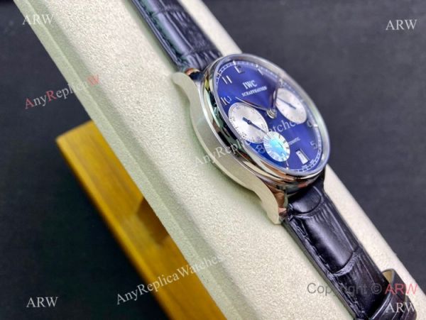 ZF Factory IWC Portugieser 7 Days Bucherer Blue Dial Watches 42mm ZF Factory IWC Portugieser 7 Days Bucherer Blue Dial Watches 42mm