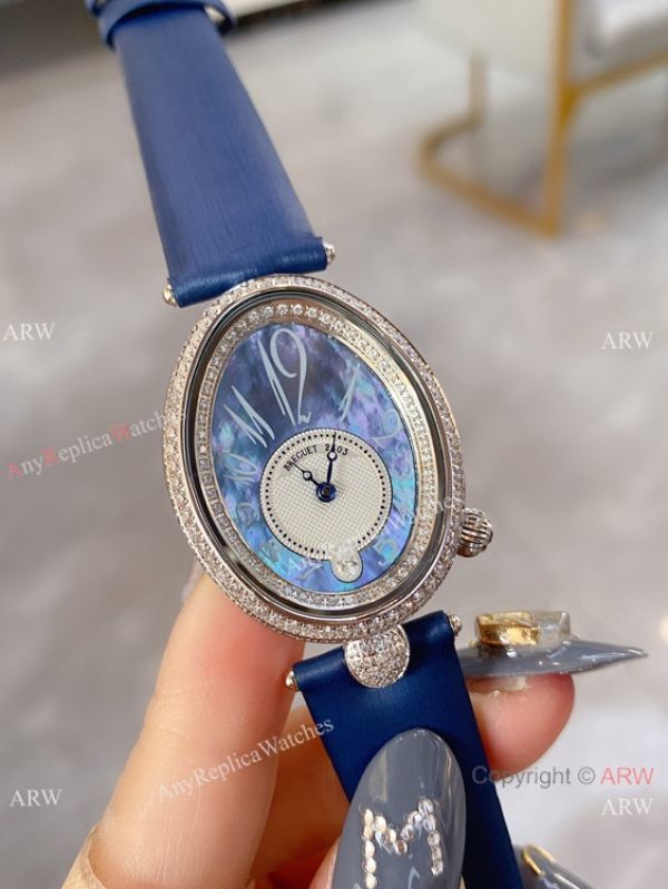 Breguet Reine De Naples White Mother of Pearl Dial Watch Lady Size 28mm Breguet Reine De Naples White Mother of Pearl Dial Watch Lady Size 28mm