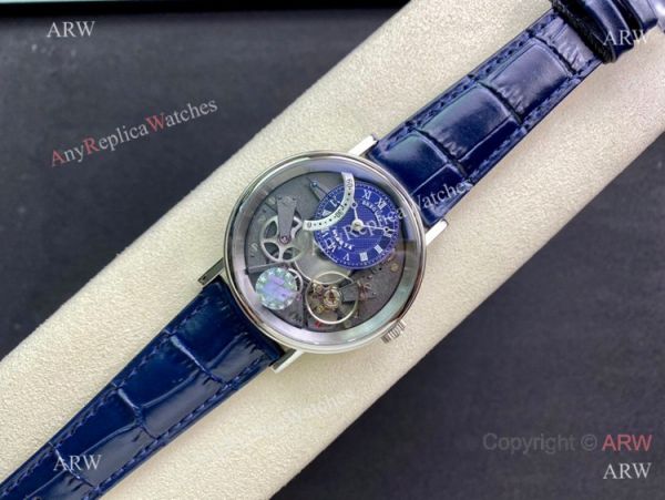 2021 New ZF Factory Breguet Tradition Quantieme Retrograde 7097 Blue Watch 1:1 Super Clone 2021 New ZF Factory Breguet Tradition Quantieme Retrograde 7097 Blue Watch 1:1 Super Clone