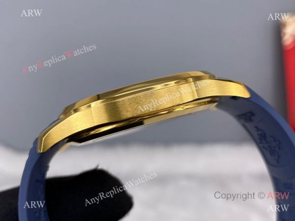 ZF Factory Patek Philippe Aquanaut 5168G Cal.324 Watch Yellow Gold and Blue ZF Factory Patek Philippe Aquanaut 5168G Cal.324 Watch Yellow Gold and Blue
