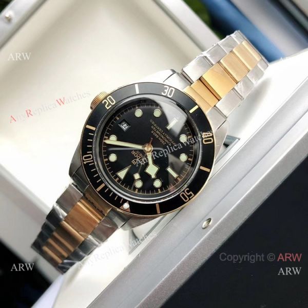 GD Factory Tudor Heritage Black Bay 2-Tone Black Matte Bezel Watch GD Factory Tudor Heritage Black Bay 2-Tone Black Matte Bezel Watch