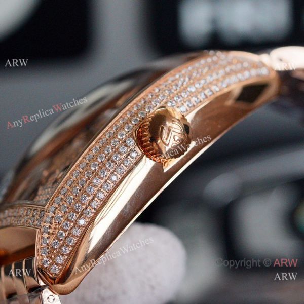 Copy Franck Muller Cintree Curvex Stainless Steel Diamond Face Watch 43mm Copy Franck Muller Cintree Curvex Stainless Steel Diamond Face Watch 43mm