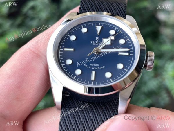 New! Swiss Replica Tudor Black Bay Cal.2824 Watch Bucherer Blue Face Nylon Strap New! Swiss Replica Tudor Black Bay Cal.2824 Watch Bucherer Blue Face Nylon Strap