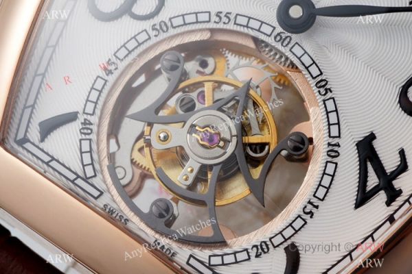 AB Factory Franck Muller Imperial Tourbillon Cintree Curvex Rose Gold White Watch Swiss Replica AB Factory Franck Muller Imperial Tourbillon Cintree Curvex Rose Gold White Watch Swiss Replica