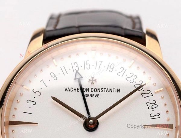 2021 New! Swiss Vacheron Constantin Patrimony Moon Phase and Retrograde Date Watch Rose GoldWhite 2021 New! Swiss Vacheron Constantin Patrimony Moon Phase and Retrograde Date Watch Rose GoldWhite