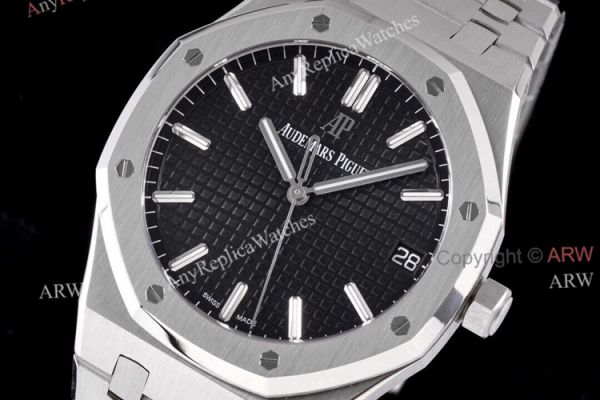 Black Face AP Royal Oak 15500 ZF Factory Superclone Watches 41mm Black Face AP Royal Oak 15500 ZF Factory Superclone Watches 41mm