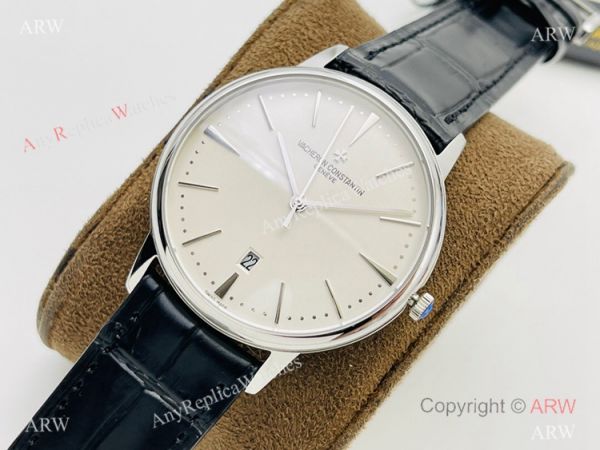 MK Factory V4 Vacheron Constantin Patrimony 9015 Watch White Dial MK Factory V4 Vacheron Constantin Patrimony 9015 Watch White Dial