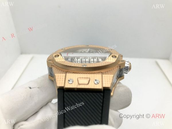Copy Hublot Big Bang MP-11 Watch Automatic New Rose Gold Case Copy Hublot Big Bang MP-11 Watch Automatic New Rose Gold Case