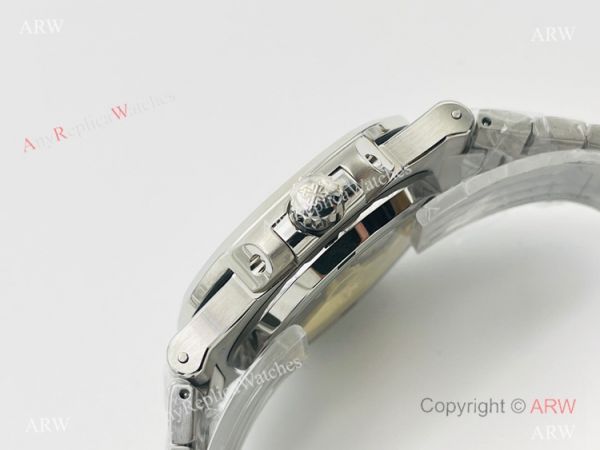 PFF Factory V4 Patek Philippe Nautilus Diamond Watch Swiss 9015 Bucherer Blue Dial PFF Factory V4 Patek Philippe Nautilus Diamond Watch Swiss 9015 Bucherer Blue Dial