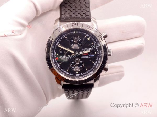 Clone Chopard Mille Miglia GMT Automatic Watch Black Rubber Strap Clone Chopard Mille Miglia GMT Automatic Watch Black Rubber Strap