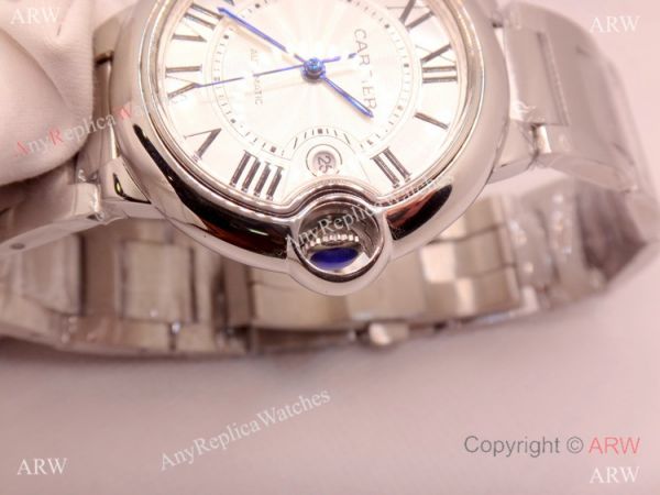 Cartier Ballon Bleu Replica Watch Silver Steel Automatic or Quartz Movement Cartier Ballon Bleu Replica Watch Silver Steel Automatic or Quartz Movement