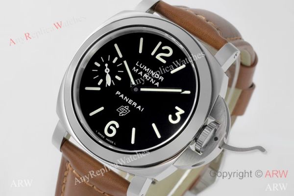 HW Factory Panerai PAM005 Luminor Marina Logo Acciaio Watch Men Size HW Factory Panerai PAM005 Luminor Marina Logo Acciaio Watch Men Size