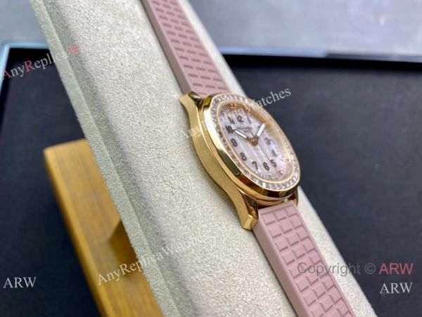 PPF Factory Patek Philippe Lady-Aquanaut Cal.324 Watch Yellow Gold MOP Dial PPF Factory Patek Philippe Lady-Aquanaut Cal.324 Watch Yellow Gold MOP Dial
