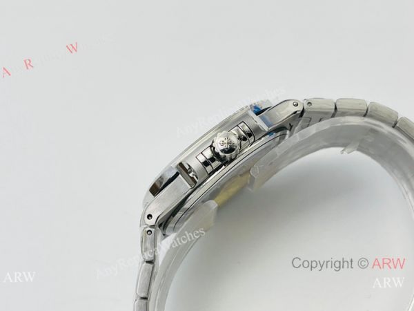 3K Factory 1:1 Best Edition Patek Philippe Nautilus Ladies 34mm Watch Silver Steel White Dial 3K Factory 1:1 Best Edition Patek Philippe Nautilus Ladies 34mm Watch Silver Steel White Dial