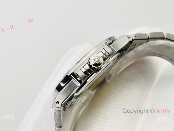 3K Factory 1:1 Best Patek Philippe Nautilus Ladies Cal.324 Watch Blue Face 34mm 3K Factory 1:1 Best Patek Philippe Nautilus Ladies Cal.324 Watch Blue Face 34mm