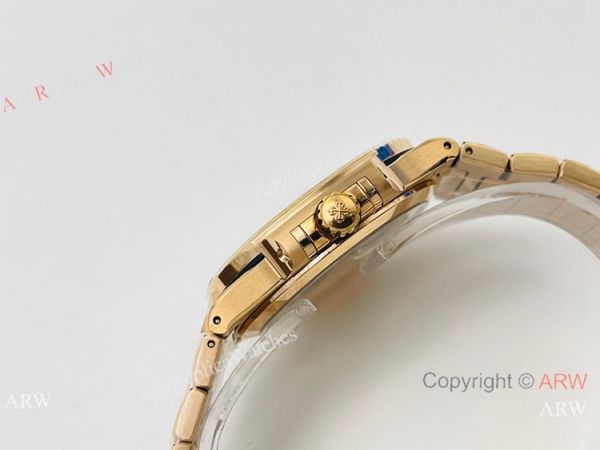 3K Factory 1:1 Replica Patek Philippe Nautilus Rose Gold Ladies Diamond Watch 34mm 3K Factory 1:1 Replica Patek Philippe Nautilus Rose Gold Ladies Diamond Watch 34mm