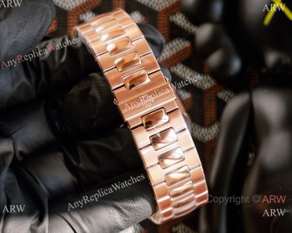 New! Swiss Copy Patek Philippe Nautilus Limited New 5711 Watch Cal.324 Pink Diamond Black Texture Dial New! Swiss Copy Patek Philippe Nautilus Limited New 5711 Watch Cal.324 Pink Diamond Black Texture Dial