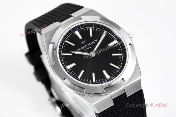 Grade 1A Copy Vacheron Constantin ultra thin Overseas 8F Swiss 9015 Watch Black Rubber Strap Grade 1A Copy Vacheron Constantin ultra thin Overseas 8F Swiss 9015 Watch Black Rubber Strap