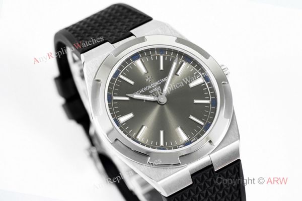 Grade 1A Copy Vacheron Constantin ultra thin Overseas 40mm Watch Rhodium Grey Dial 8F Swiss 9015 Grade 1A Copy Vacheron Constantin ultra thin Overseas 40mm Watch Rhodium Grey Dial 8F Swiss 9015