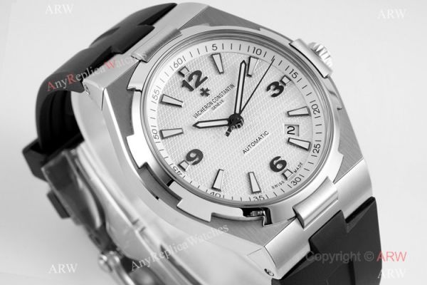 8 Factory Clone Vacheron Constantin Overseas 42mm Wrist White Dial Stainless Steel 47040 8 Factory Clone Vacheron Constantin Overseas 42mm Wrist White Dial Stainless Steel 47040