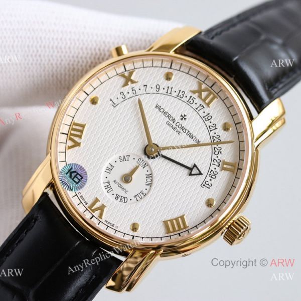 Swiss Grade Copy Vacheron Constantin Malte Patrimony 31-Day Retrograde watch Yellow Gold Cal.2460 Movement Swiss Grade Copy Vacheron Constantin Malte Patrimony 31-Day Retrograde watch Yellow Gold Cal.2460 Movement