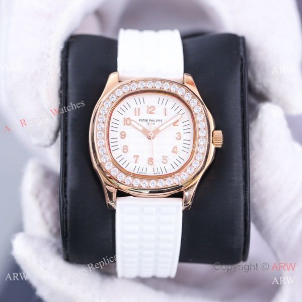 Best Replica Patek Philippe Aquanaut Lady Watches Diamond Bezel Chocolate Dial Best Replica Patek Philippe Aquanaut Lady Watches Diamond Bezel Chocolate Dial