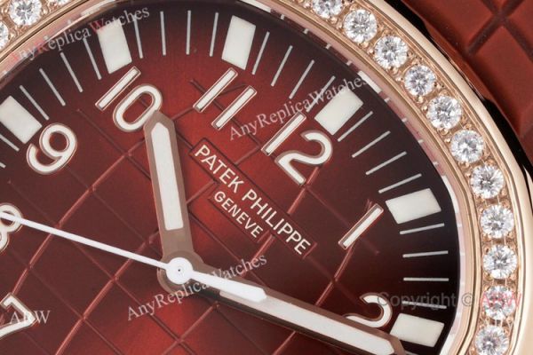 Swiss Quality Copy Patek Philippe Aquanaut Citizen 8215 Watch Rose Gold Chocolate Diamond Bezel Swiss Quality Copy Patek Philippe Aquanaut Citizen 8215 Watch Rose Gold Chocolate Diamond Bezel