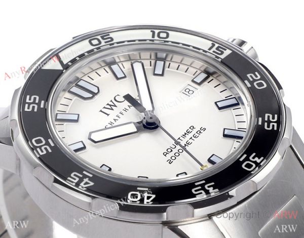 JVS Factory IWC Aquatimer Automatic 2000 Stainless Steel White Replica Watch 2022 New! JVS Factory IWC Aquatimer Automatic 2000 Stainless Steel White Replica Watch 2022 New!