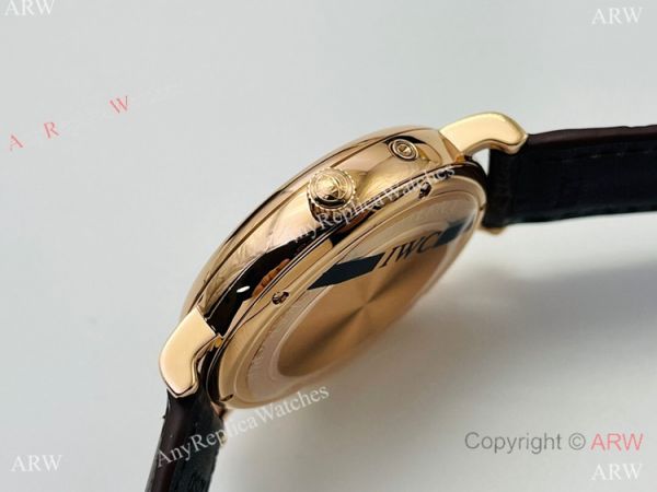 Swiss Replica IWC Portofino Moon watch IWS Factory Cal.35800 Rose Gold Case Swiss Replica IWC Portofino Moon watch IWS Factory Cal.35800 Rose Gold Case
