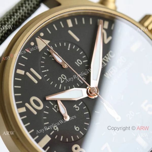 ZF Swiss IWC Pilots Chronograph 10 Years of MR PORTERo Edition 7750 Bronzo watch ZF Swiss IWC Pilots Chronograph 10 Years of MR PORTERo Edition 7750 Bronzo watch
