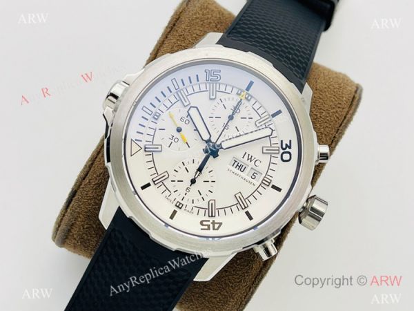 (IWS) IWC Aquatimer Chronograph Expedition Replica Watch White Dial 7750 (IWS) IWC Aquatimer Chronograph Expedition Replica Watch White Dial 7750