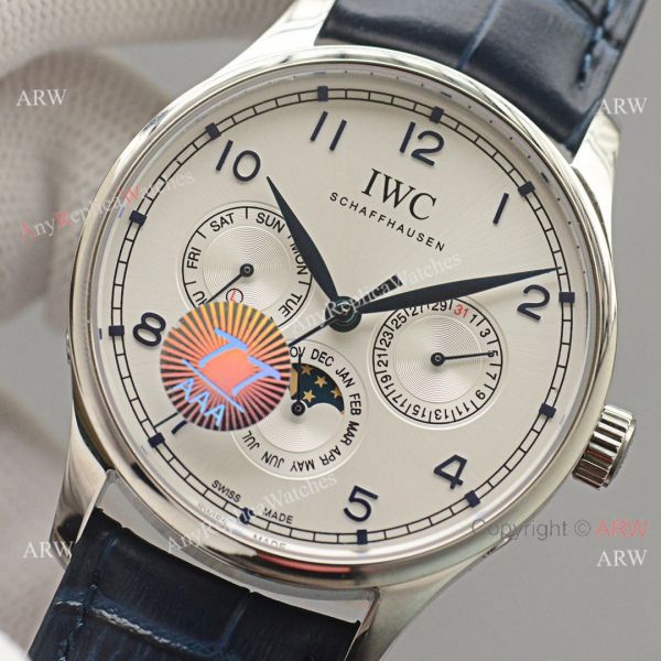 Top Replica IWC Portuguese White Face Moonphase Stainless Steel Case Watch Top Replica IWC Portuguese White Face Moonphase Stainless Steel Case Watch