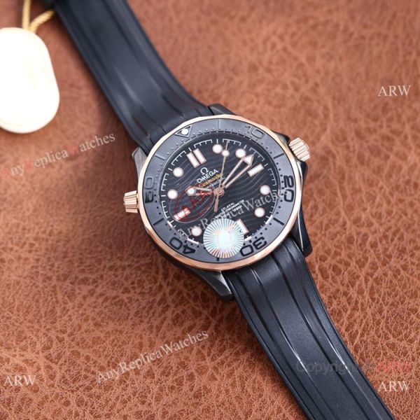Swiss Quality Replica Omega Seamaster Diver 300m Watch Black Venom 42mm Swiss Quality Replica Omega Seamaster Diver 300m Watch Black Venom 42mm