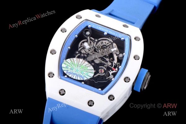 Swiss Richard Mille Bubba Watson RM055 White Ceramic Knockoff Watch Swiss Richard Mille Bubba Watson RM055 White Ceramic Knockoff Watch