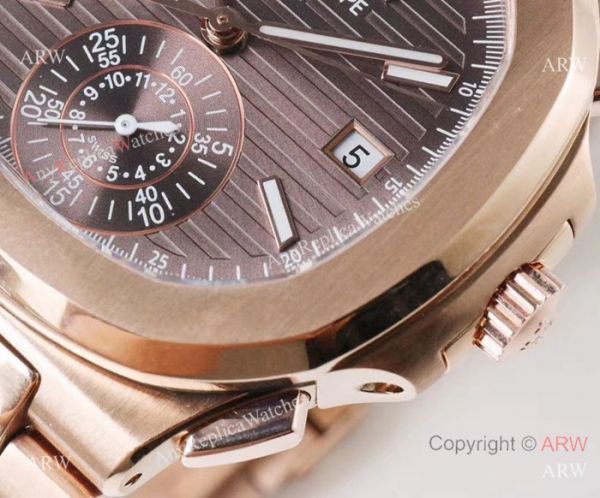 Swiss Replica Patek Philippe Nautilus 7750 Two Tone Rose Gold Watches Swiss Replica Patek Philippe Nautilus 7750 Two Tone Rose Gold Watches
