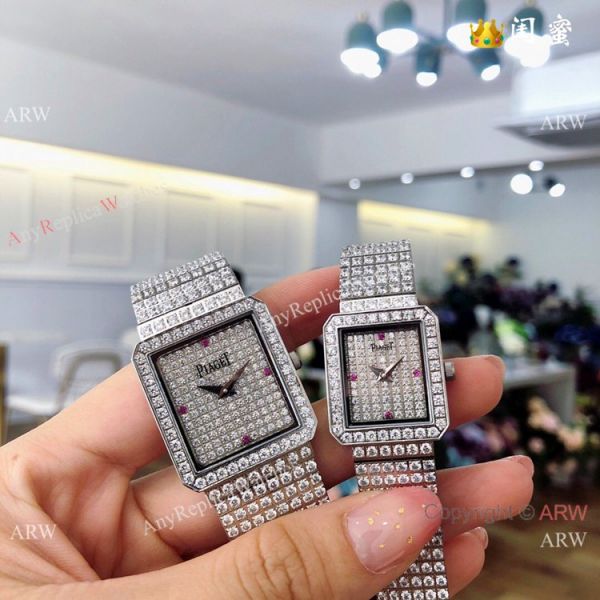 Swiss Replica Piaget Polo Diamond Watches All Gold Sapphire Glass Swiss Replica Piaget Polo Diamond Watches All Gold Sapphire Glass