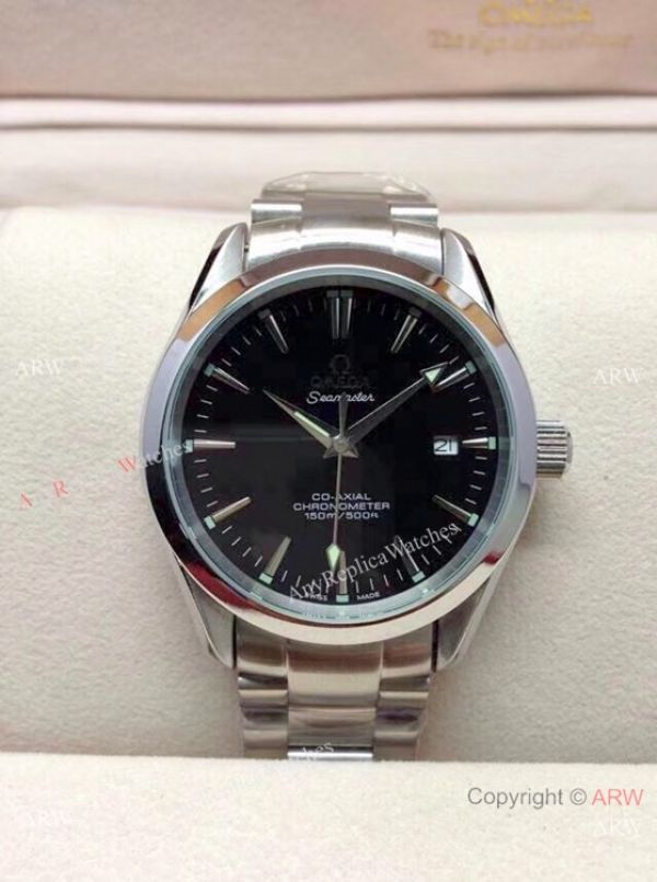 Copy Omega Seamaster Gauss Stainless Steel Black Dial Watch 39mm Copy Omega Seamaster Gauss Stainless Steel Black Dial Watch 39mm